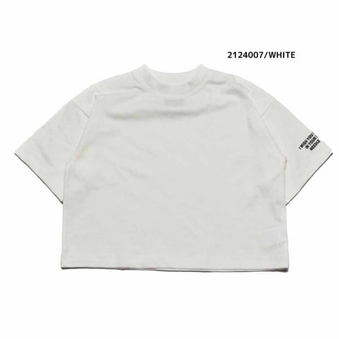 【130~150】 T/C天竺袖ロゴTシャツ★2124007j★キッズサイズ 子供服